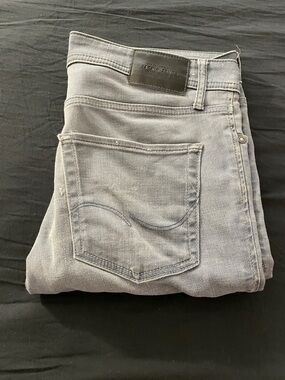 Jack and Jones Slim Fit Grey Jeans